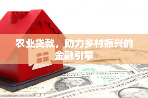 康保农业贷款，助力乡村振兴的金融引擎