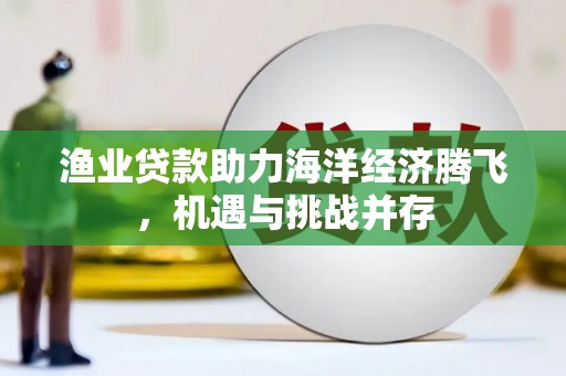 正阳渔业贷款助力海洋经济腾飞，机遇与挑战并存