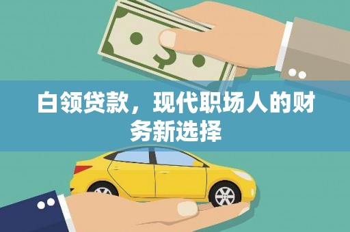 凉山白领贷款，现代职场人的财务新选择