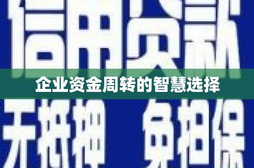 迎泽企业资金周转的智慧选择
