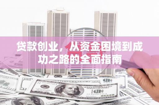 林甸贷款创业，从资金困境到成功之路的全面指南