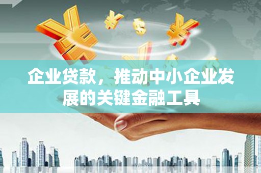 禄丰企业贷款，推动中小企业发展的关键金融工具