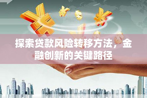 将军探索贷款风险转移方法，金融创新的关键路径