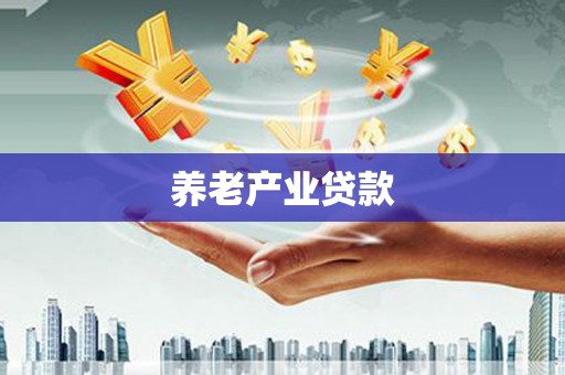 衡东养老产业贷款