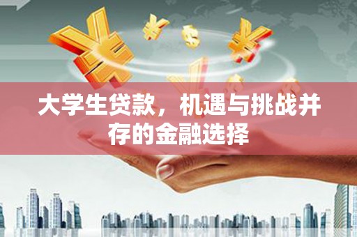 山南大学生贷款，机遇与挑战并存的金融选择